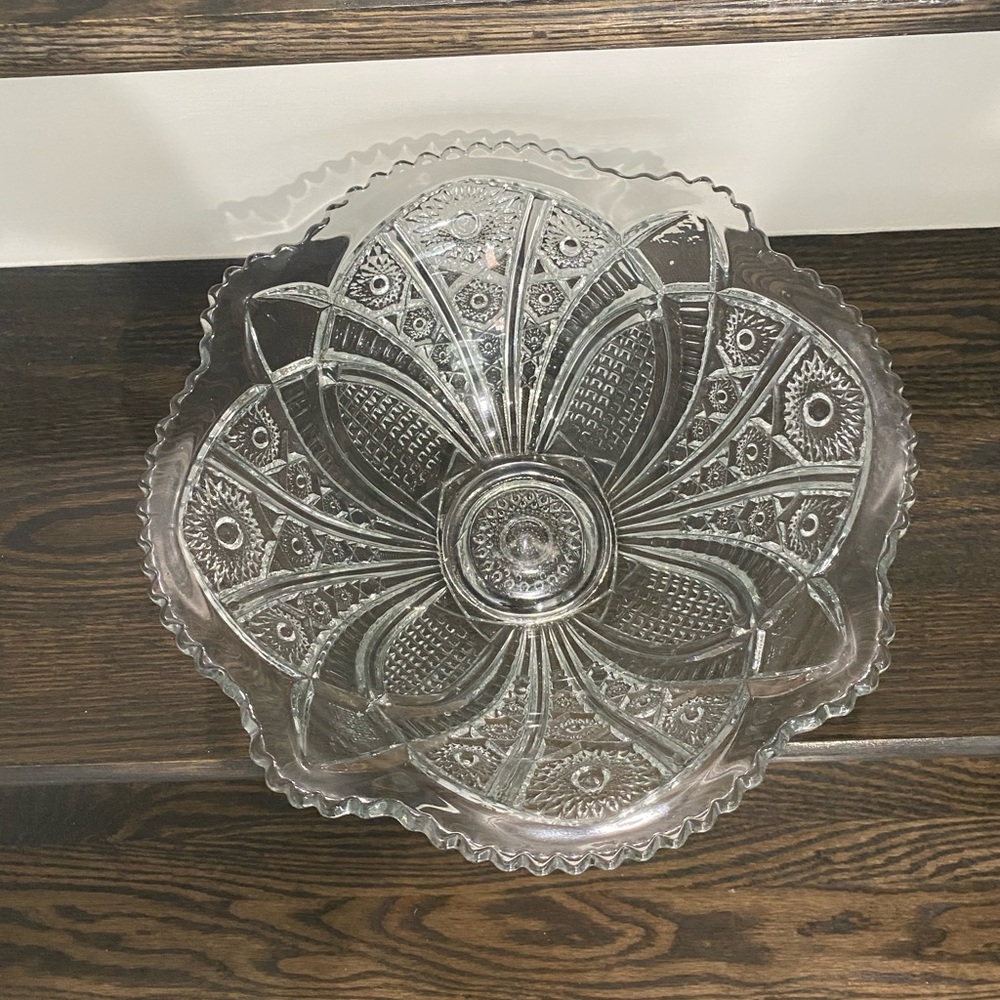 Crystal Glass Bowl - Picture 3 of 5